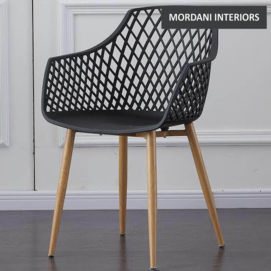 Arabelle Black Cafe Chair